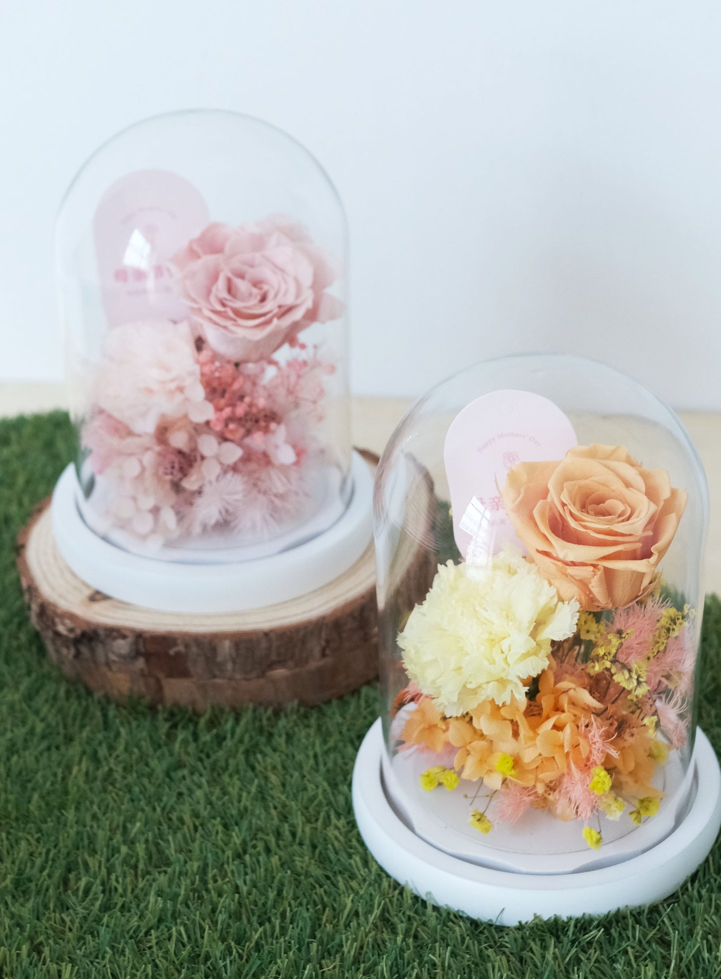 [Preserved] Mother's Day Eternal Love Glass Dome