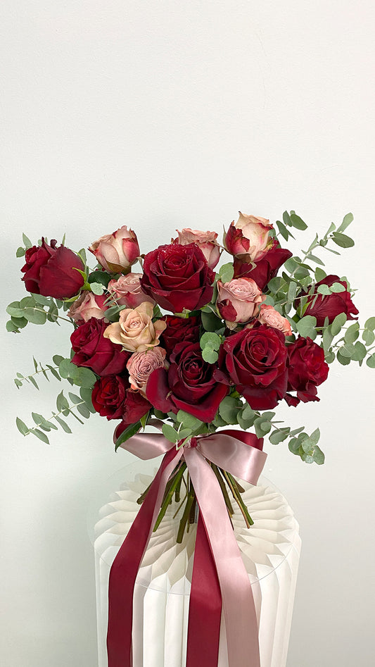 [Fresh] Bridal Hand Bouquet - Rustic Elegance