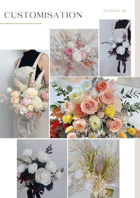 [Pre-order] Preserved Bridal Hand Bouquet - Customisation