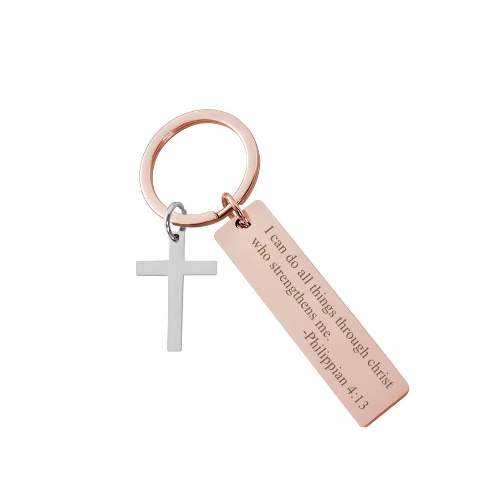 Flower Lab Singapore Faith Keychain