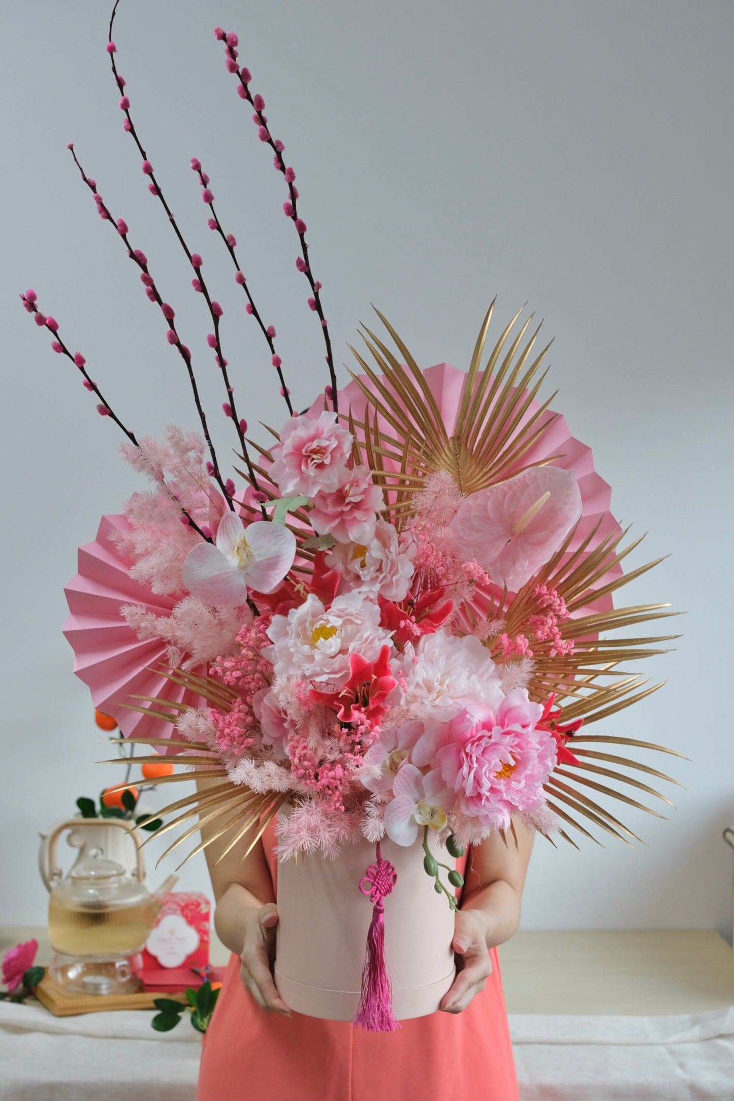 [FAUX & PRESERVED] CNY Floral - Abundant Blooms 万花齐放