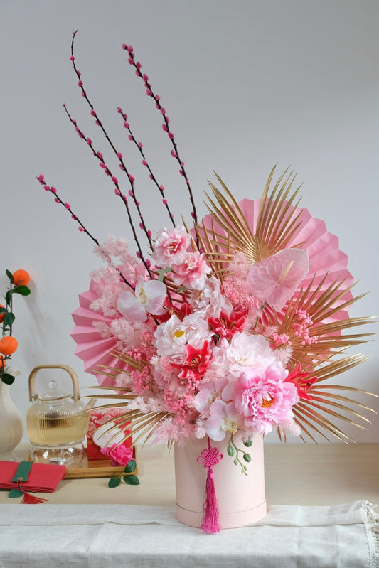 [FAUX & PRESERVED] CNY Floral - Abundant Blooms 万花齐放