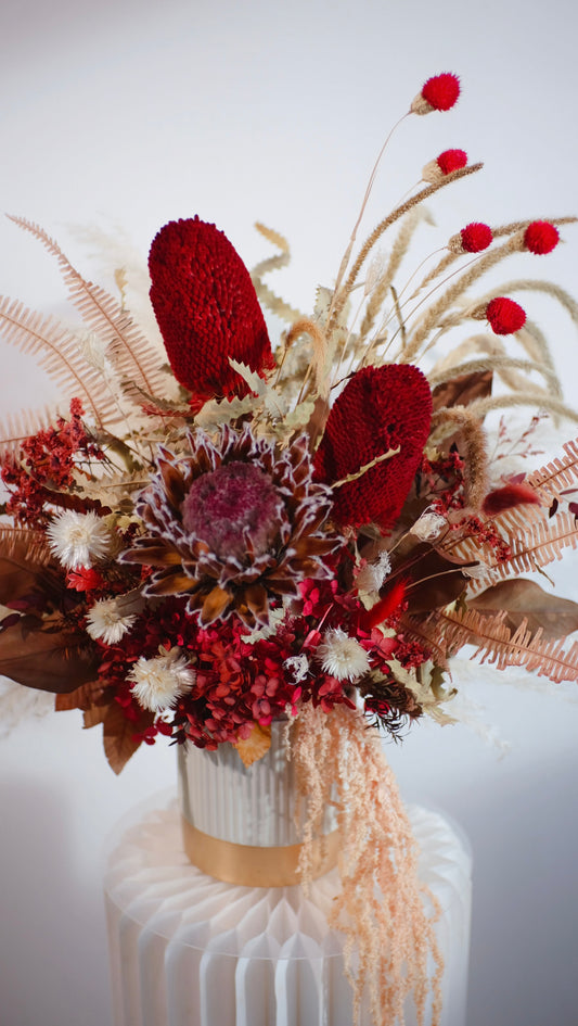 [Preserved & Dried] SG60 Floral Arrangement - Majulah Bloom