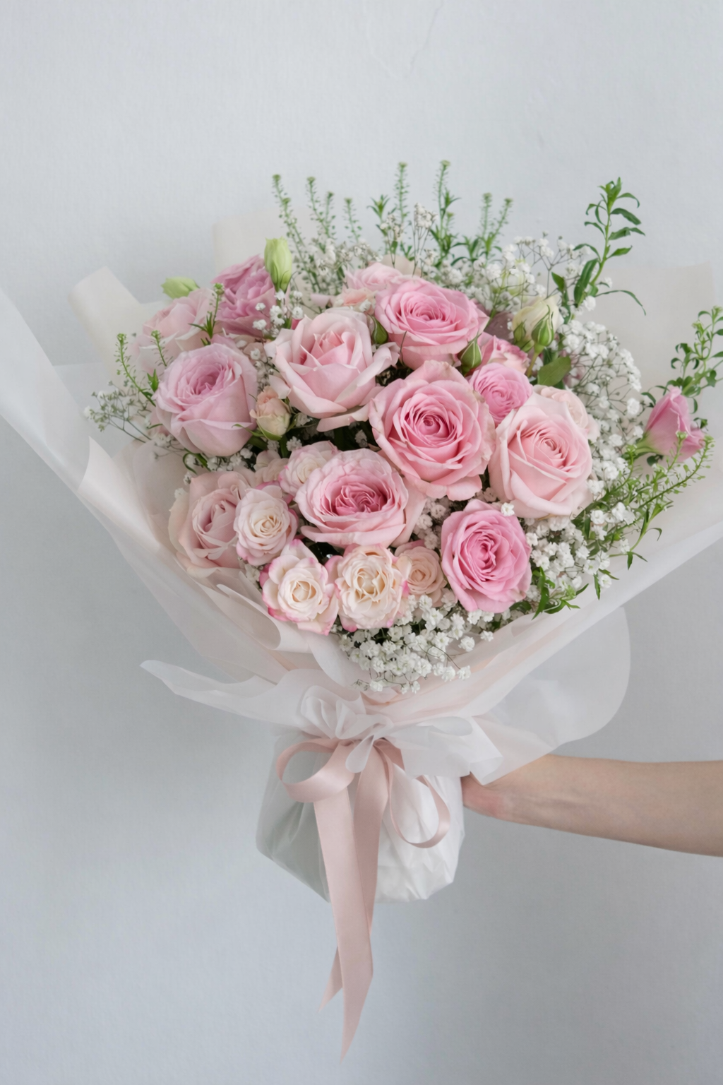 [Fresh Floral Bouquet] Pretty In Pink