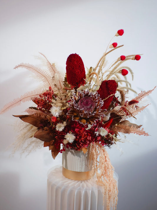 [Preserved & Dried] SG60 Floral Arrangement - Majulah Bloom