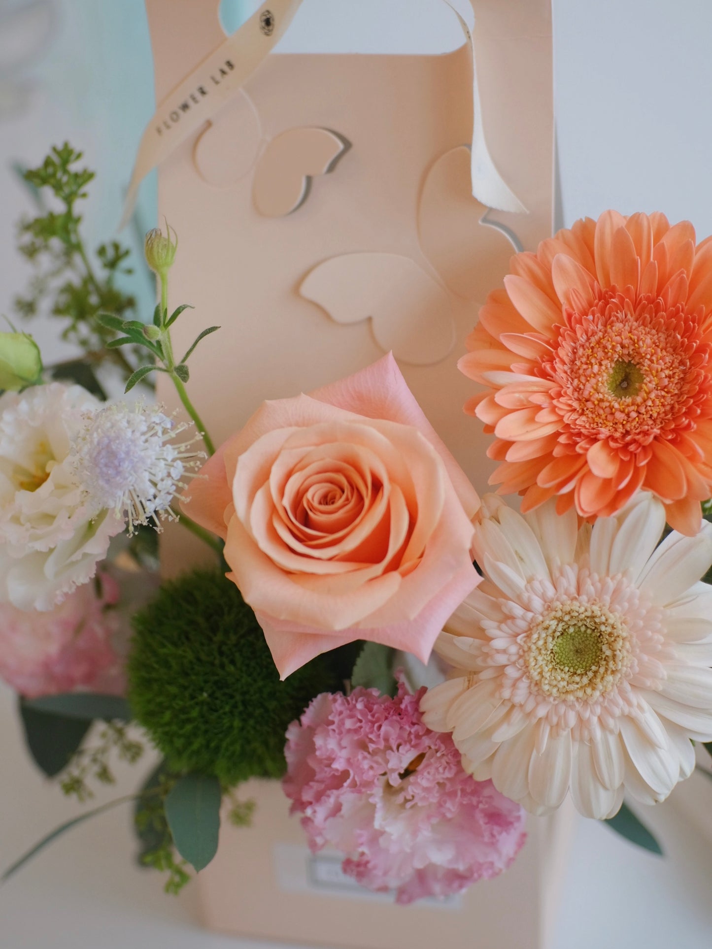 [Fresh Floral] Peach Blush Bloom Box