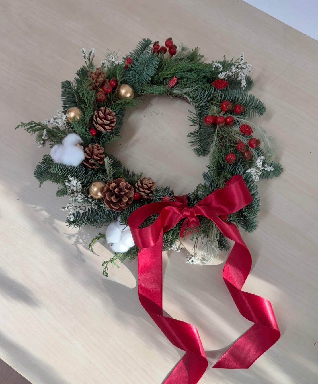[13th DEC SATURDAY Workshop] Fresh Wreath of Wonders