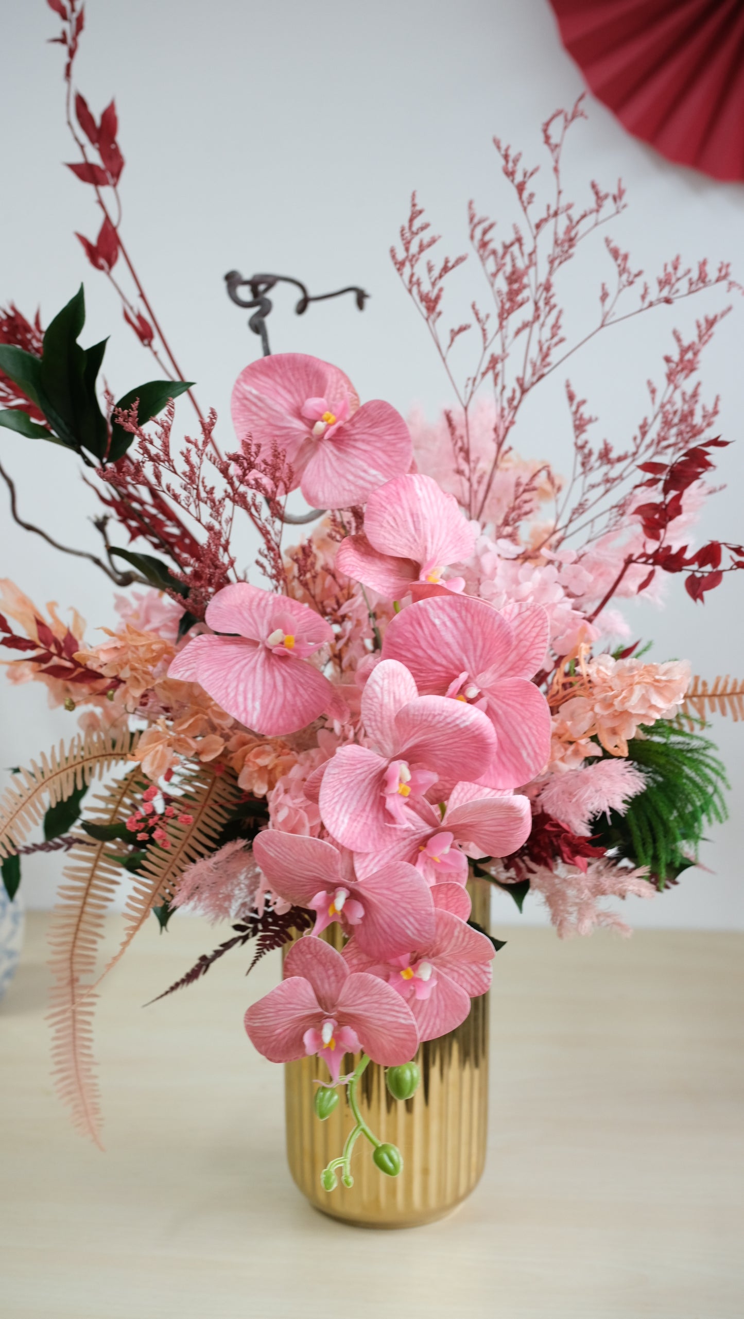 [Faux & Preserved] CNY Floral - Blooming Harvest