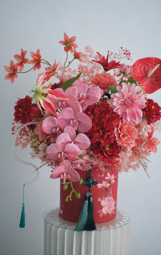 [Faux & Preserved] CNY Floral - Opulence Grace 花好月圆