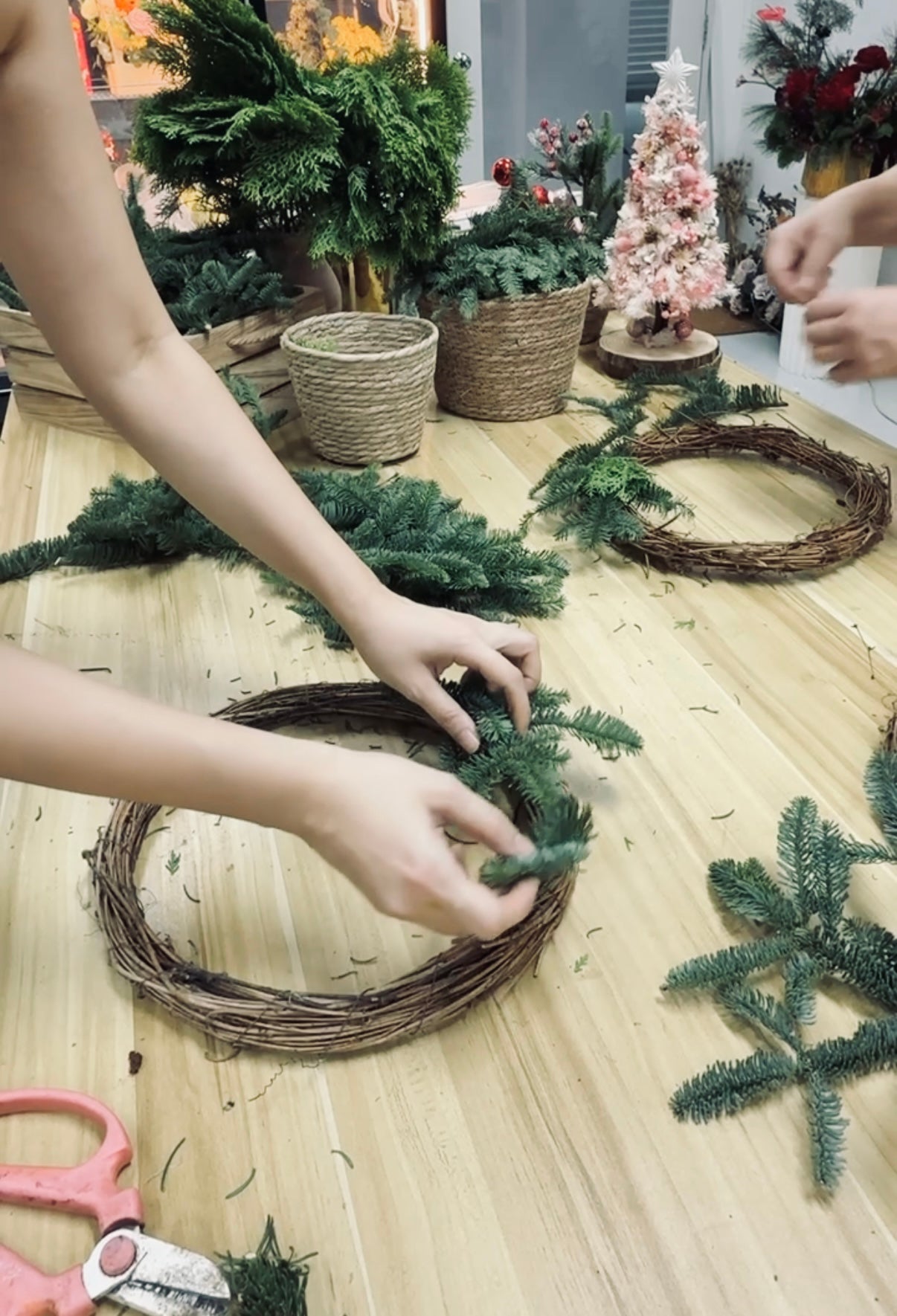 [13th DEC SATURDAY Workshop] Fresh Wreath of Wonders