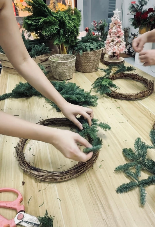 [13th DEC SATURDAY Workshop] Fresh Wreath of Wonders