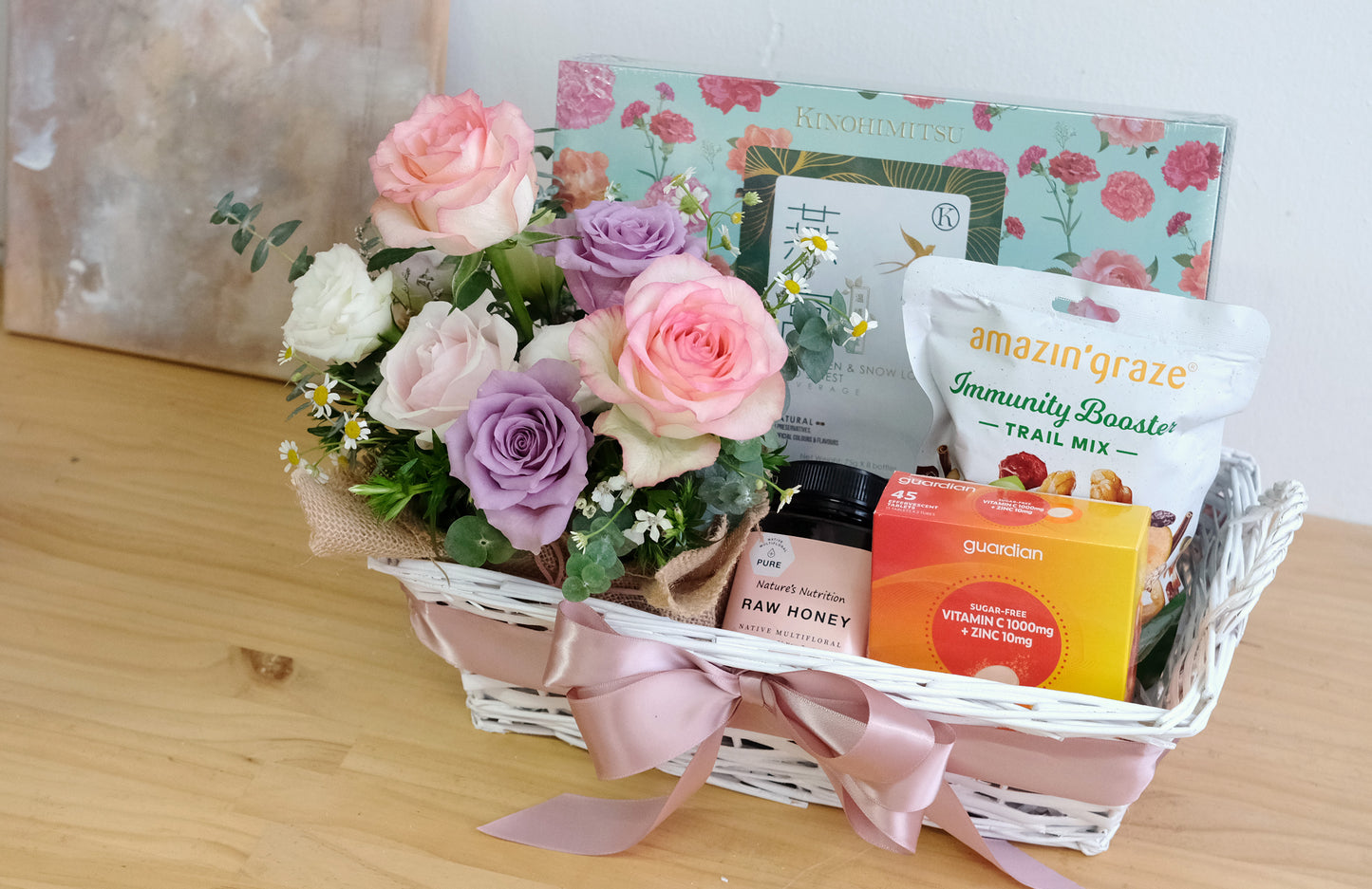 Floral Hamper - Wellness