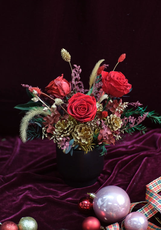 preserved flowers for Christmas 