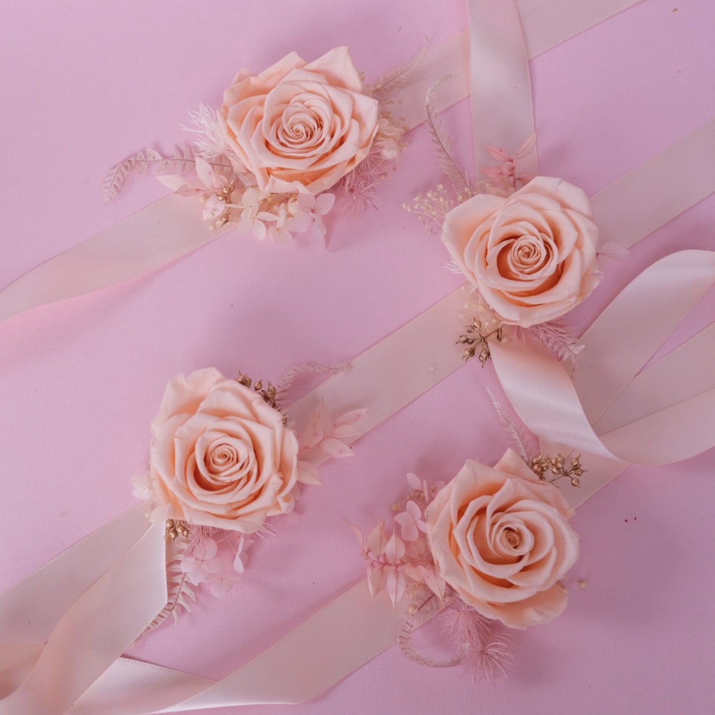 [Preserved Flowers] Bridesmaids Wrist Corsage