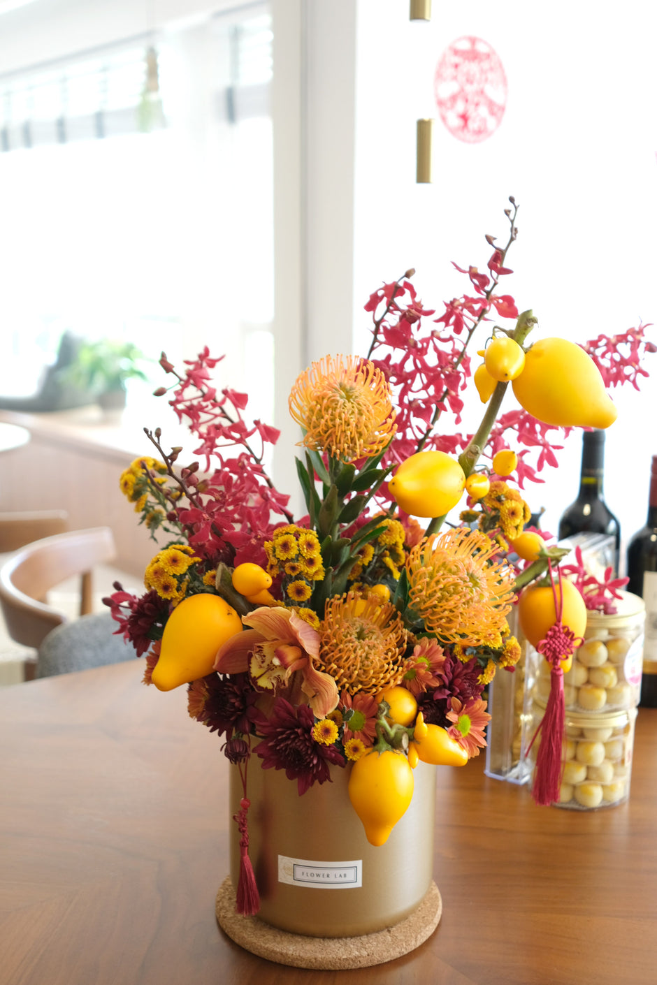 FLOWER LAB SINGAPORE Chinese New Year Festive Flower Arrangements and