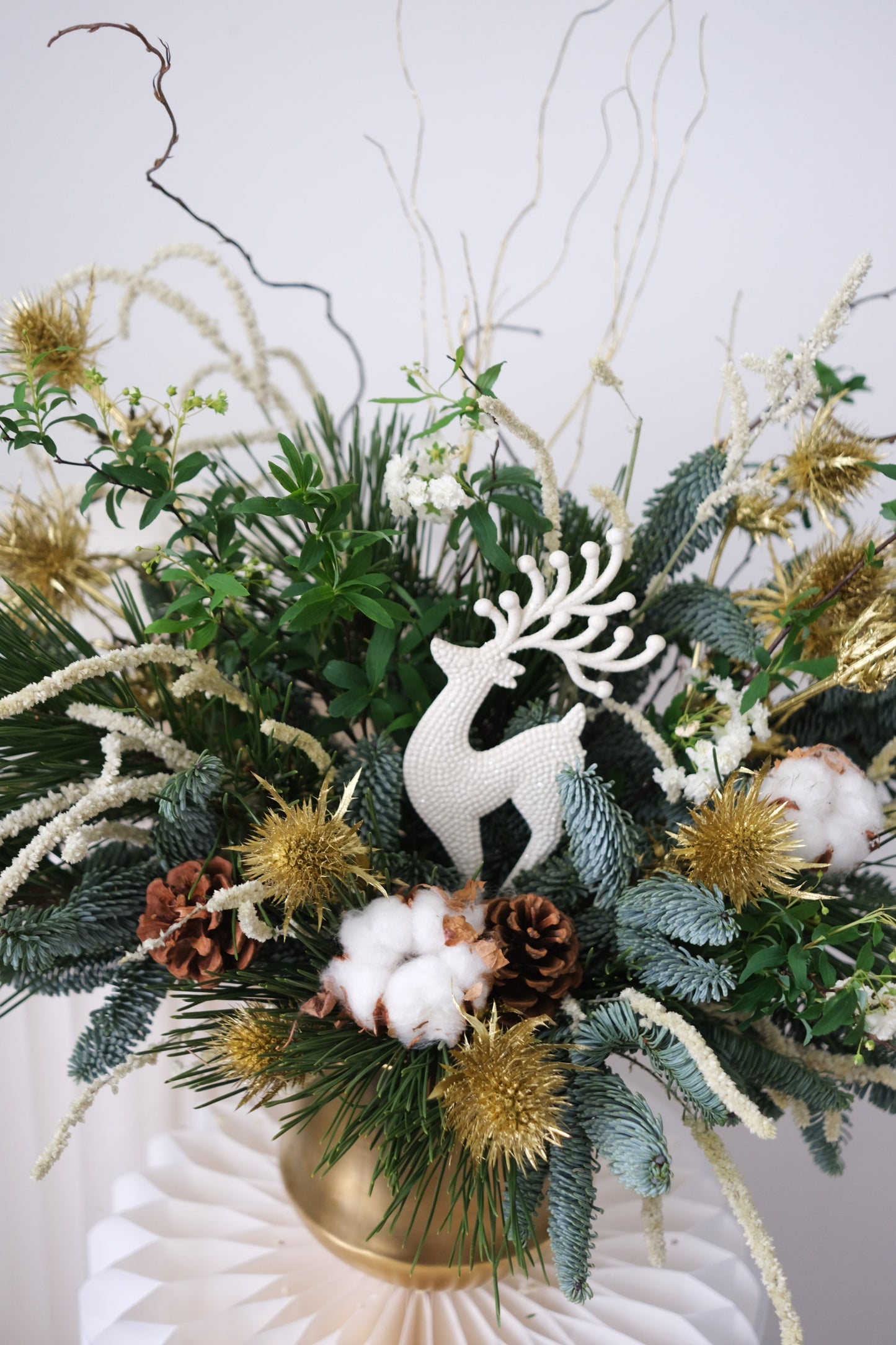 [FRESH] Seasonal Special Christmas Centrepiece - Frosted Winter