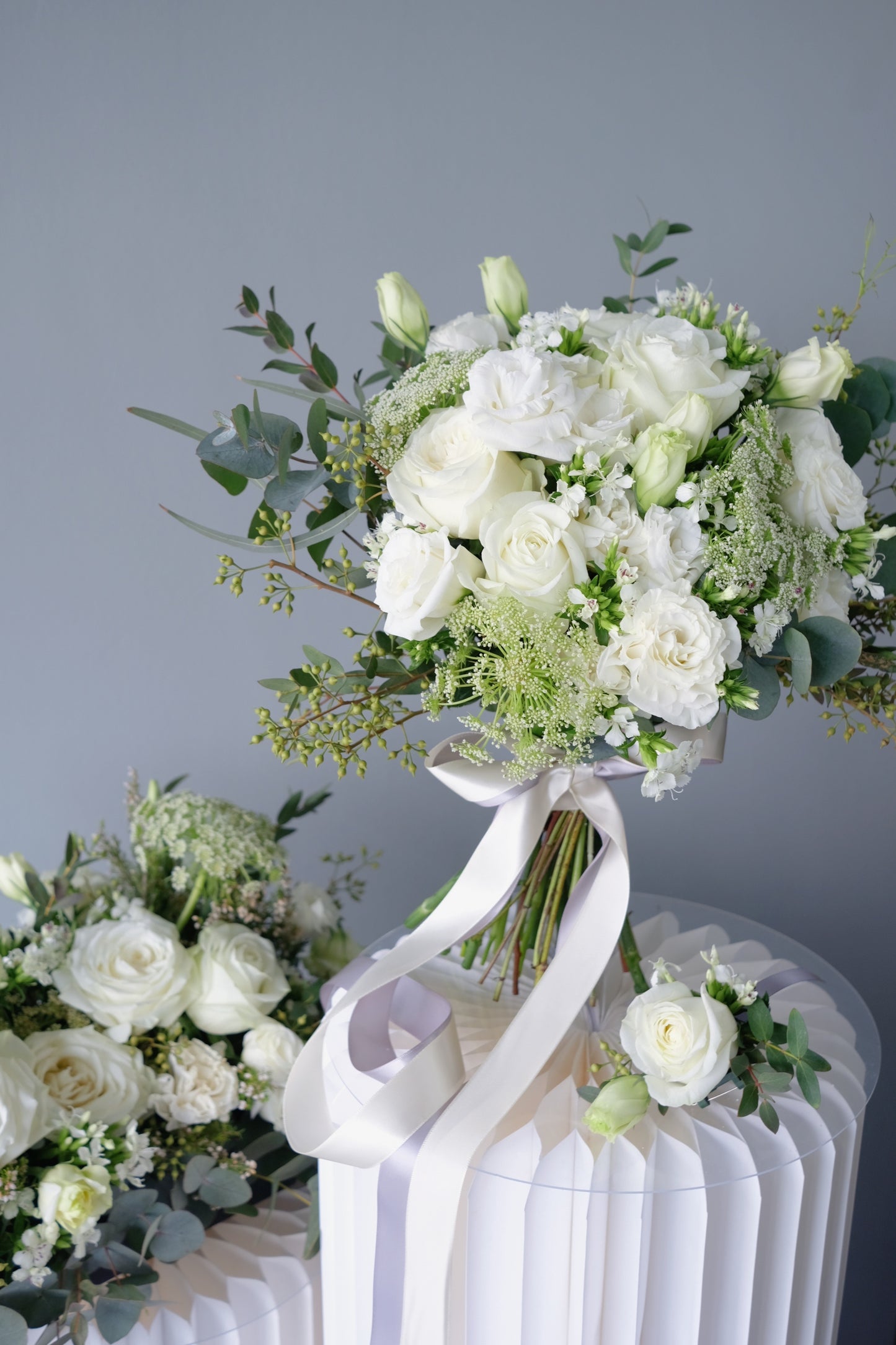 Bridal Hand Bouquet - Elegant White